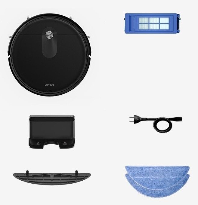 Робот-пылесос для сухой и влажной уборки Lenovo Vacuum Cleaner E2 Pro